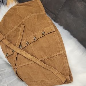 Corderoy Mini Skirt